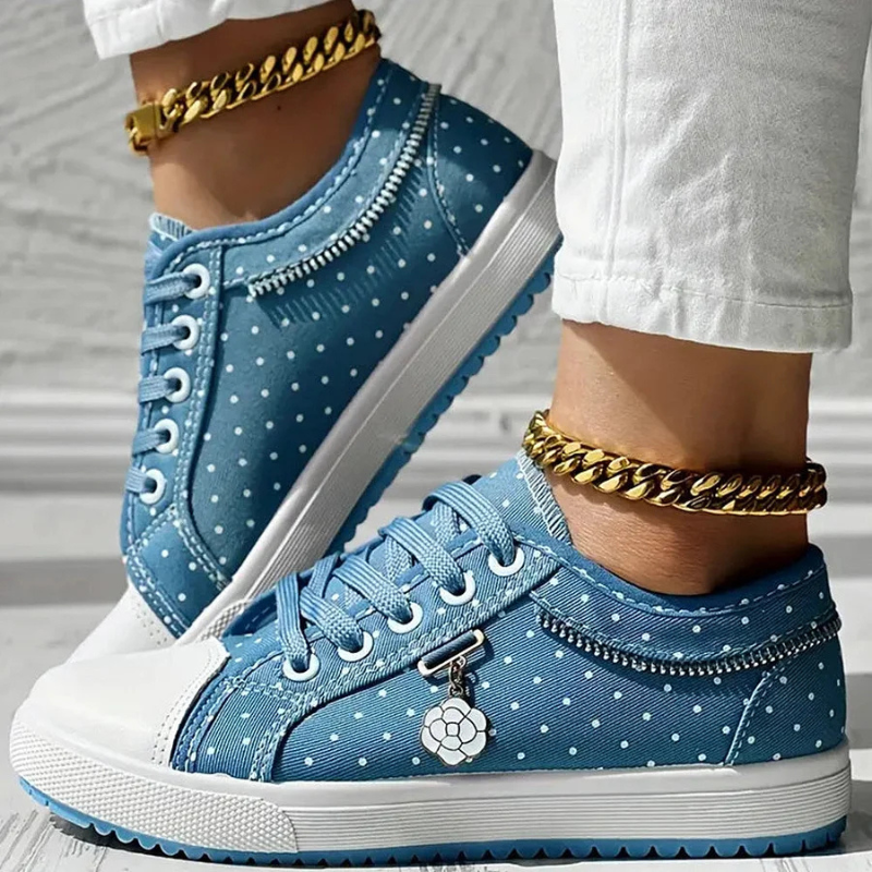 Cara | Elegant Floral Print Trainers