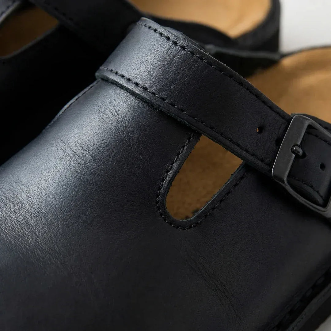 DONACCI Leather Clogs