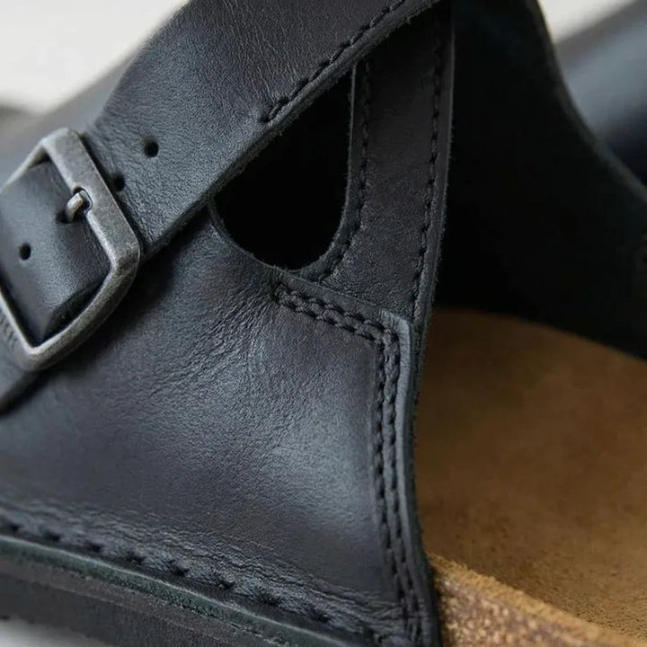 DONACCI Leather Clogs