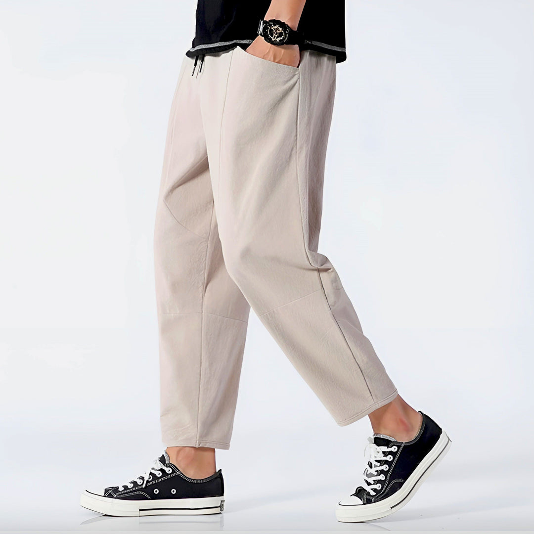 DONACCI Relaxed Crop Trousers