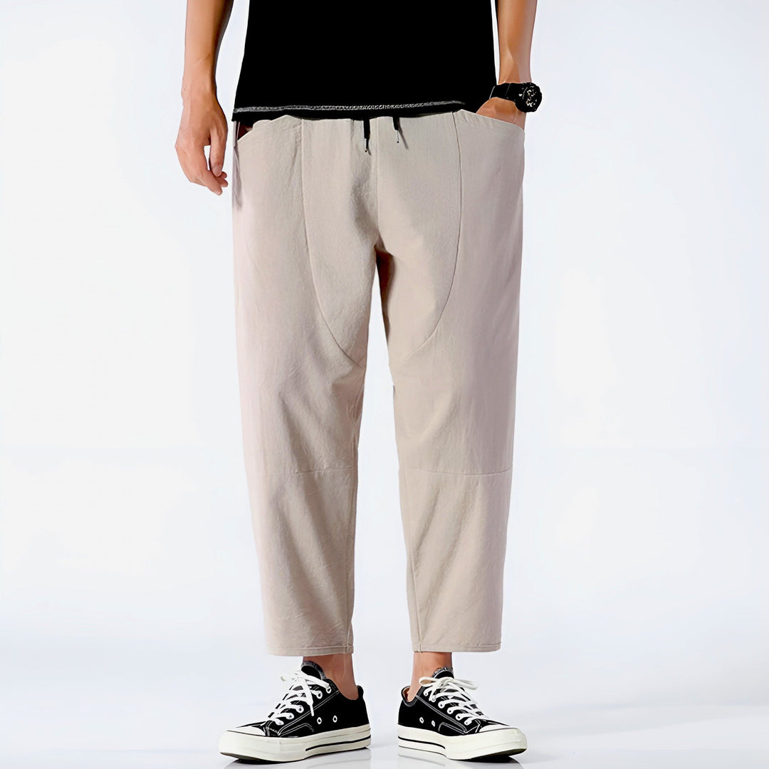 DONACCI Relaxed Crop Trousers