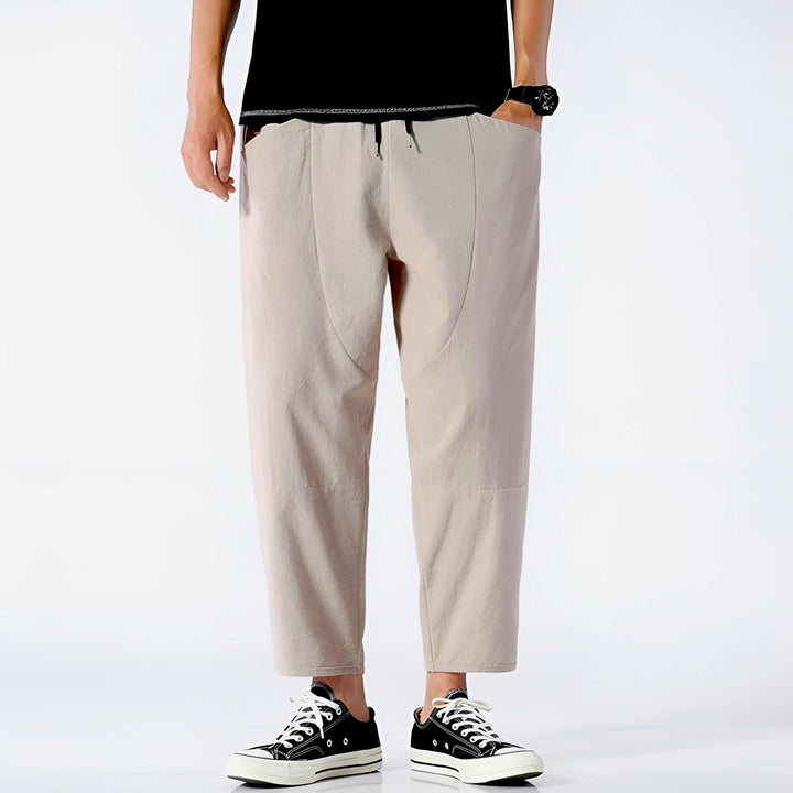 DONACCI Relaxed Crop Trousers