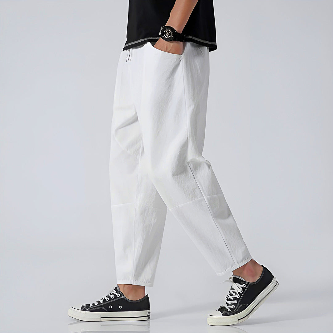 DONACCI Relaxed Crop Trousers