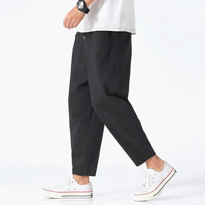 DONACCI Relaxed Crop Trousers