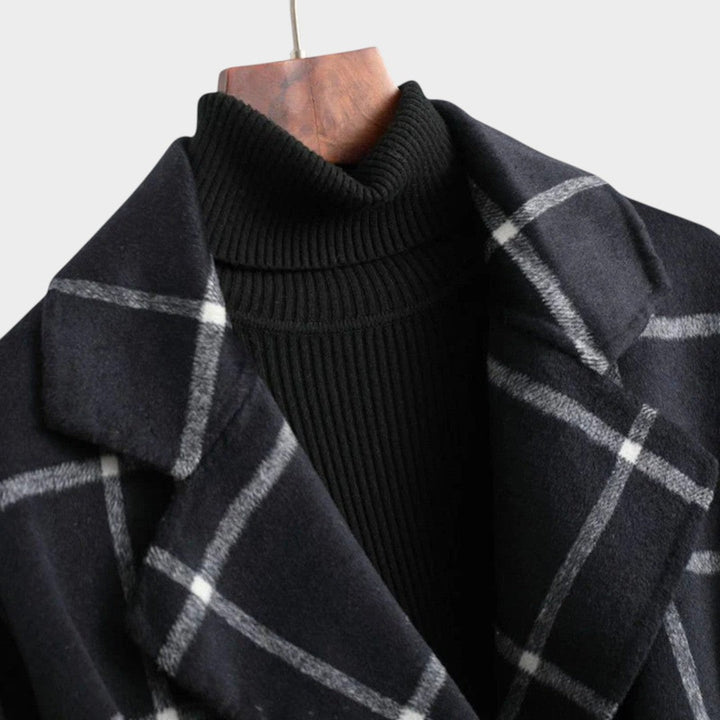 Adriana | Checked Coat