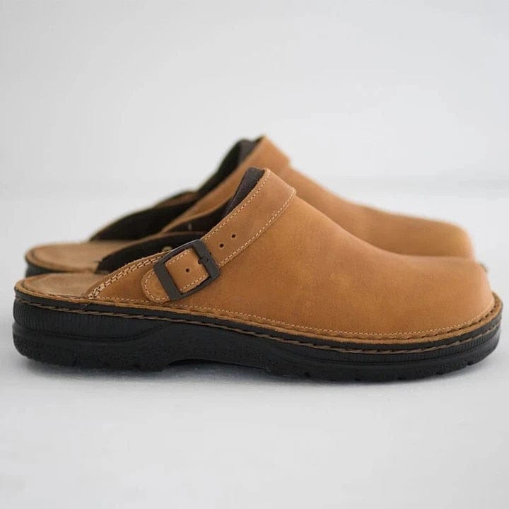 DONACCI Leather Clogs